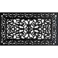 DHTG 22"x36" Extra Wide Tuff Wire Design Millenium Rubber Outdoor Doormat