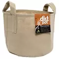 HDF Dirt Pot Tan 30Gal W/Handle