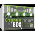 Miracle LED Greenhouse in a Box LED Grow Light Kit, 6-Foot Length, with 4 Ultra Grow Lite Full Spectrum Grow Bulbs