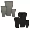 MCarr 15pc Tall Smooth Taper Pallet Mix Colors
