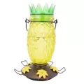 Perky Pet 28oz Pineapple Glass Top Fill Hummingbird Feeder