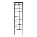 Panacea 78" Mission Trellis Black