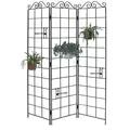 Panacea 72"x54.5" Garden Screen With 6 Pots