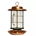 Woodlink Hopper + Seed Scoop Feeder CopperTop Metal