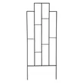 AGW UrbanGarden Contemporary Trellis Matte Black