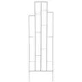 AGW UrbanGarden Contemporary Tall Trellis Slate
