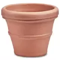 Crescent 20" Brunello Planter Weathered Terra Cotta
