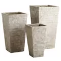 MCarr 3pc Liconfiber Tall Taper Set Beige