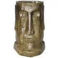 MCarr 23" Easter Island Planter Brown Cream