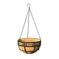 Panacea 14" Mission Hanging Basket Black