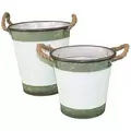 Braun Aged Farm Buckets