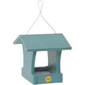 Birds Choice Hopper Bird Feeder Recycled Plastic Lake Blue 1.5