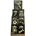 Festive 12pc Faucet Assortment - Festive Faucet Cardboard Counter Display