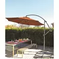 Gale Pac 10' Cantilever Umbrella Terracotta