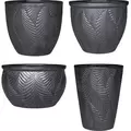 MCarr 26pc Fronds Planter Pallet Matte Black