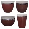 MCarr 26pc Mix Planter Pallet Volcanic Red Wine