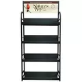 Natures Way Empty 4-Shelf Metal Floor Display