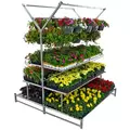 Poly-Tex Double Tri-Step Display Includes Double Purlin