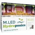 Miracle LED Hydroponics 1-Zone Grow Light Kit - 4-Socket - 6-Foot - Ultra Grow Lite - Red Spectrum Grow Bulbs