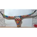Talavera Large Bull Horns