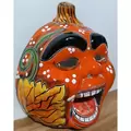 Talavera Gesturing Pumpkin 2