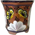 Talavera 8" Bella Especial Octagonal Pot Barro