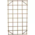 Kelmar 48"x84" Ladder Redwood Trellis