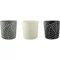 VCS 8" Terracotta Leafy Planter