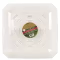 Plastec 11" Square Recycled Saucer