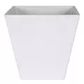 Artstone Ella 10" Square Planter White