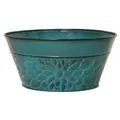 Robert Allen 8" Laurel Bowl Planter Lagoon
