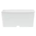 SunPack 5"x5" Heavy-Duty Square Pot White