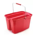 Ames Harper 18qt Bucket Double Red