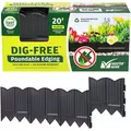 Master Mark 20' Black Poundable Edging