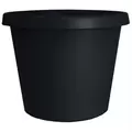 HC 24" Prima Planter Black