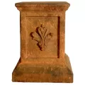 MCarr Liconfiber 19" Square Pedestal Rust