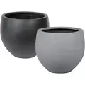 MCarr 16pc Round Fiberstone Planter Pallet Mixed Colors