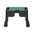 NuVue Garden Kneeler Seat Black/Dark Green