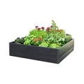 NuVue 44.5"x44.5"x11.5" Raised Garden Box Gray