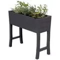 NuVue 35.5"x15"x32" Gray Elevated Garden Box