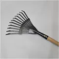 Organic Kids Spring Rake With Wood Handle