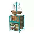 Panacea Empty Multi Basket Bin Display