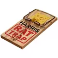Harris 1pk Wooden Rat Trap Reusable
