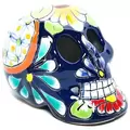 Talavera 7" Skull Statue