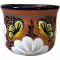 Talavera 8" Bella Especial Champanera Pot Barro