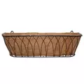 Austram 30" Lotus Trough Planter Black