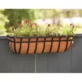 Panacea 30" Cotswold Black Window Planter