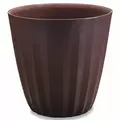 Crescent 19" Pleat Planter Bark