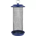 Natures Way 2qt Metal Mesh Mixed Seed and Peanut Bird Feeder Cobalt
