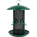 Natures Way 2.5qt Perch If You Please Metal Mesh Mixed Seed Bird Feeder Verdigris